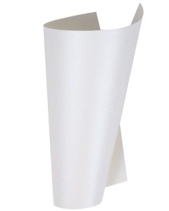Papier perłowy A4 5 szt - biały