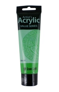 Farba akrylowa Phoenix 509 100ml - jasnozielona, Green Light
