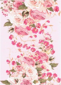 Papier JOY Crafts A4 do scrapbookingu - Wedding roses