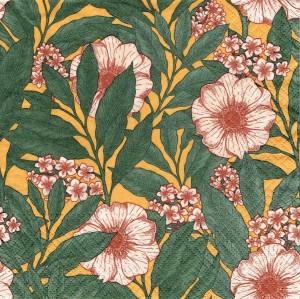 Serwetka decoupage 33x33 cm - kwiaty