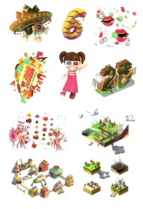 Naklejki, nalepki foliowe - zabawki