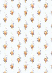 Papier JOY Crafts A4 do scrapbookingu - Showy peonies 