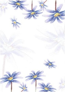 Papier JOY Crafts A4 do scrapbookingu - Flowers by Michelle