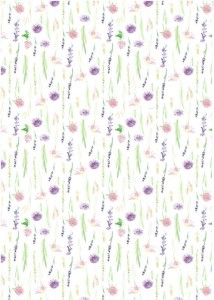 Papier JOY Crafts A4 do scrapbookingu - Wildflowers