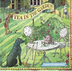 Serwetka decoupage mała 25x25cm - dom i  ogród