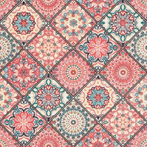 Serwetka decoupage 33x33 cm - wzorek, wzorki , mozaika