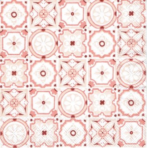 Serwetka decoupage mała 25x25cm - wzorki, ornamenty, mozaika