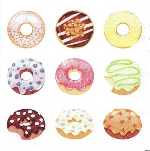 Serwetka decoupage 33x33 cm - oponki