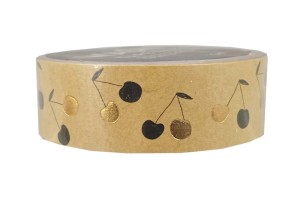 Tasiemka samoprzylepna Washi Tape 15mm 5m - złota