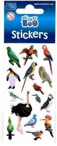 Naklejki, stickersy - ptaki, ptaszki