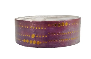 Tasiemka samoprzylepna Washi Tape 15mm 5m - Galaxy  