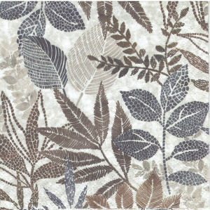 Serwetka decoupage 33x33 cm - liście, listki