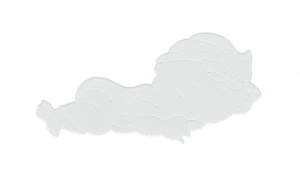 Scrapki papierowe białe perłowe dziecko, bobas, dziewczynka - 5 sztuk