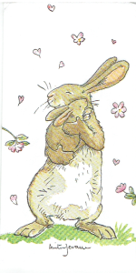 Chusteczka do decoupage - zające, zajączki