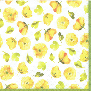 Serwetka decoupage 33x33 cm - kwiaty, kwiatki