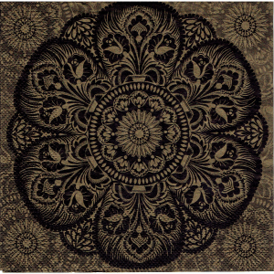 Serwetka decoupage 33x33 cm - folklor, ludowa, wzorki