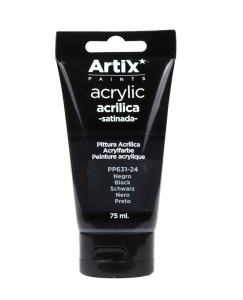 Farba akrylowa Artix 75ml - czarny