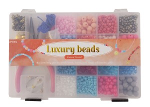 Zestaw biżuteryjny z akcesoriami, koralików, koraliki, korale