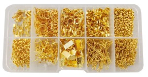 Zestaw - Półfabrykaty do biżuterii w pudełku