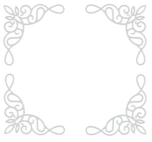 Scrapki papierowe białe perłowe Narożniki ozdobne - 4 sztuki