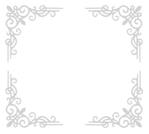 Scrapki papierowe białe perłowe Narożniki ozdobne - 4 sztuki