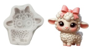 Foremka silikonowa - owca, owieczka