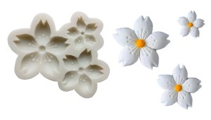 Foremka silikonowa - kwiaty, kwiatki