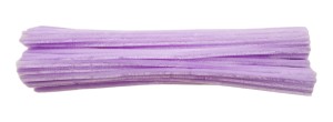 Druciki kreatywne, florystyczne 30 cm 50 sztuk - jasnofioletowe