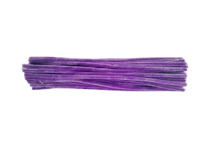 Druciki kreatywne florystyczne 30cm 50szt - fioletowe