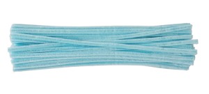 Druciki kreatywne florystyczne 30cm 50szt - jasnoniebieskie