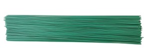 Druty metalowe druciki florystyczne 40cm 50 sztuk - zielone