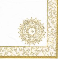 Serwetka decoupage 33x33 cm - hostia, wzorek