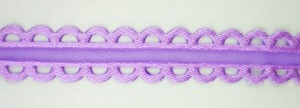 Tasiemka ozdobna jasnofioletowa 0,5m