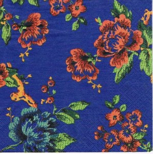 Serwetka decoupage 33x33 cm - kwiaty, kwiatki