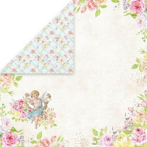 Papier dwustronny do scrapbookingu 30x30cm - Amore Mio 02