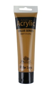 Farba akrylowa Phoenix 601 100ml - surowa sienna, Raw Sienna 