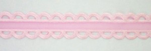 Tasiemka ozdobna jasnoróżowa 0,5m